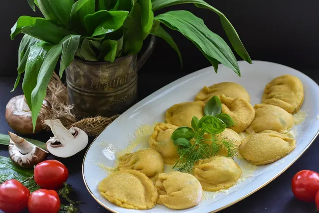 Ravioli Ricotta e Spinaci