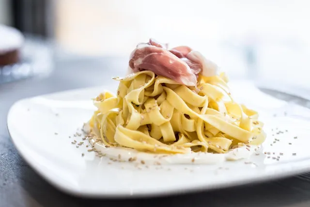 Prosciutto Crudo San Daniele affettato