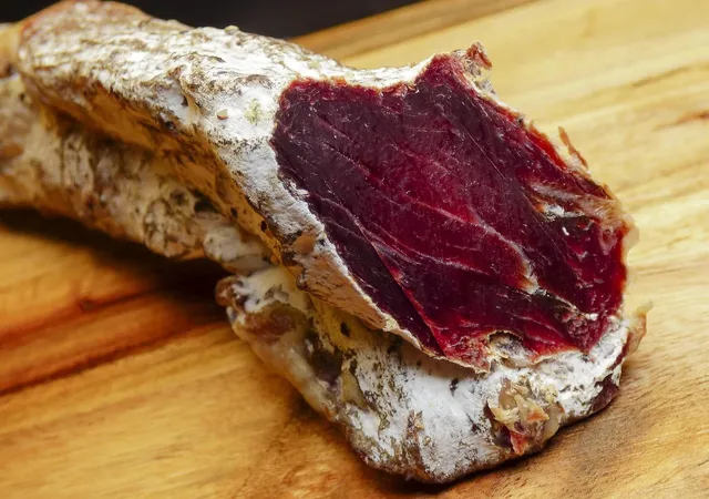 Salame al Barolo sottovuoto