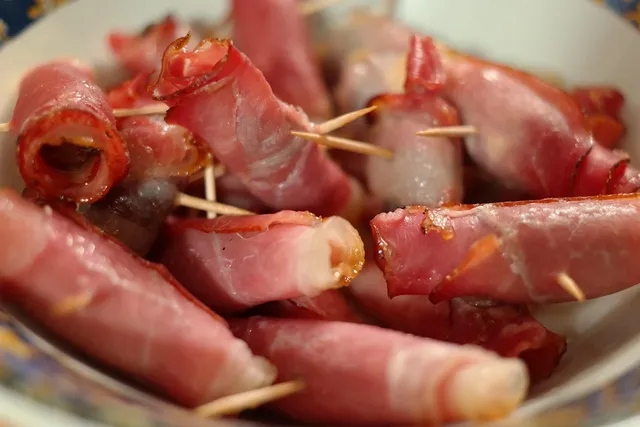 Prosciutto Cotto Alta Qualità Affettato